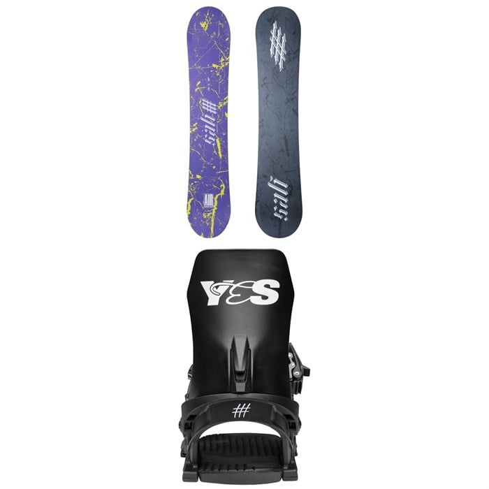 Yes. - Airmaster 3D Snowboard + Rebel Snowboard Bindings - Women's 2026