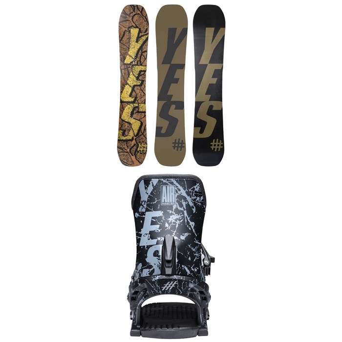 Yes. - Yes. All-In Snowboard + Airmaster Snowboard Bindings 2026