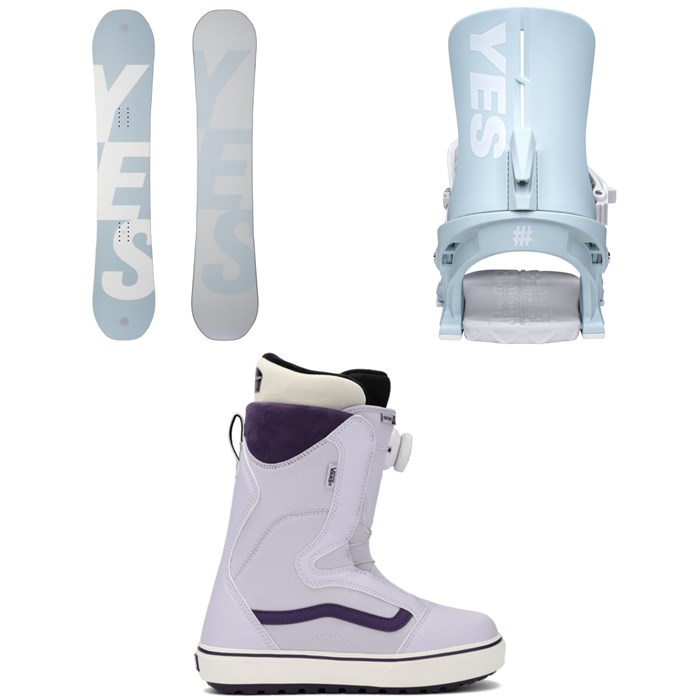 Yes. - Yes. Basic Snowboard + Vetta Snowboard Bindings + Vans Encore OG Snowboard Boots - Women's 2026
