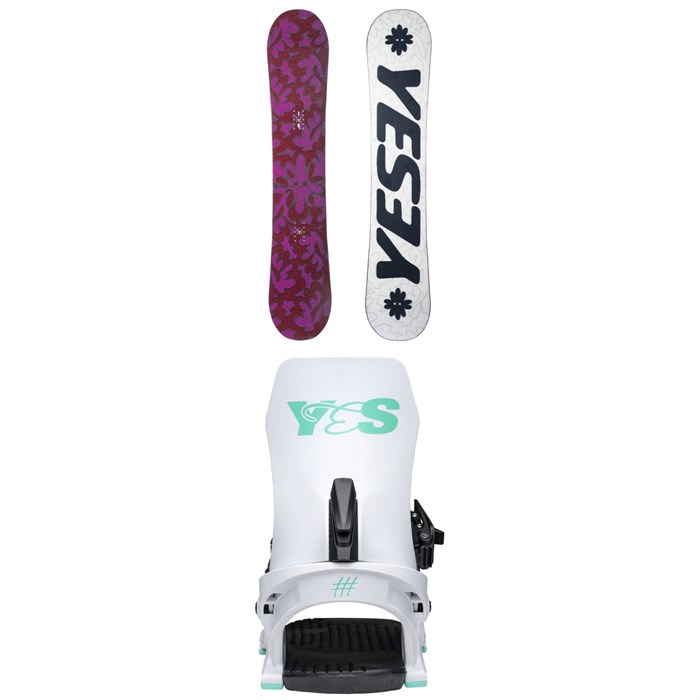 Yes. - Yes. Frenzy Snowboard + Rebel Snowboard Bindings - Women's 2026