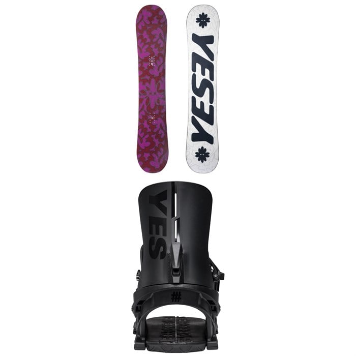 Yes. - Yes. Frenzy Snowboard + Vetta Snowboard Bindings - Women's 2026