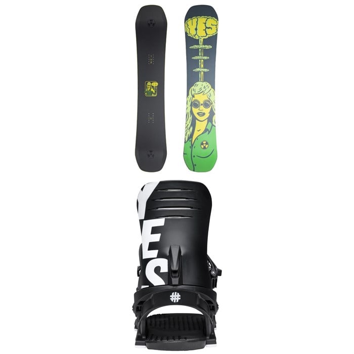 Yes. - Yes. Shifter 3D Snowboard + IPO Snowboard Bindings 2026