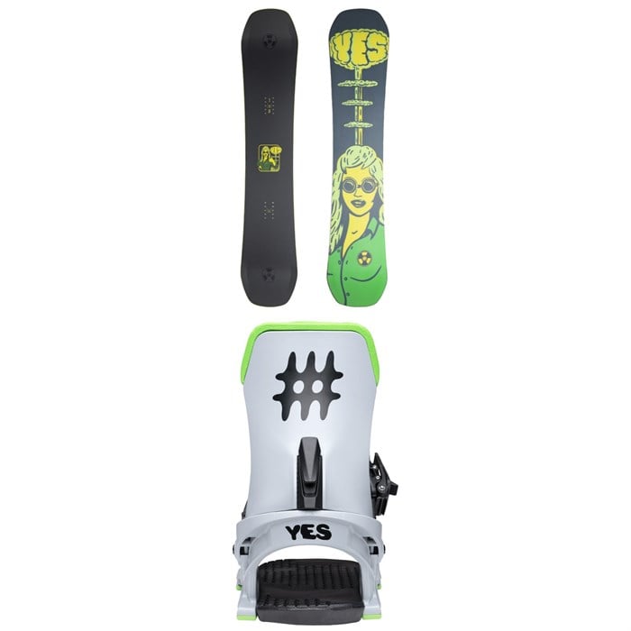 Yes. - Yes. Shifter 3D Snowboard + Select Snowboard Bindings 2026