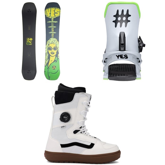 Yes. - Shifter 3D Snowboard + Select Snowboard Bindings + Vans Invado OG Snowboard Boots 2026
