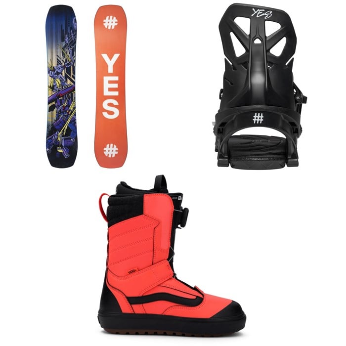 Yes. - First Basic Snowboard + NX-Gen Snowboard Bindings + Vans Juvie OG Snowboard Boots - Kids' 2026