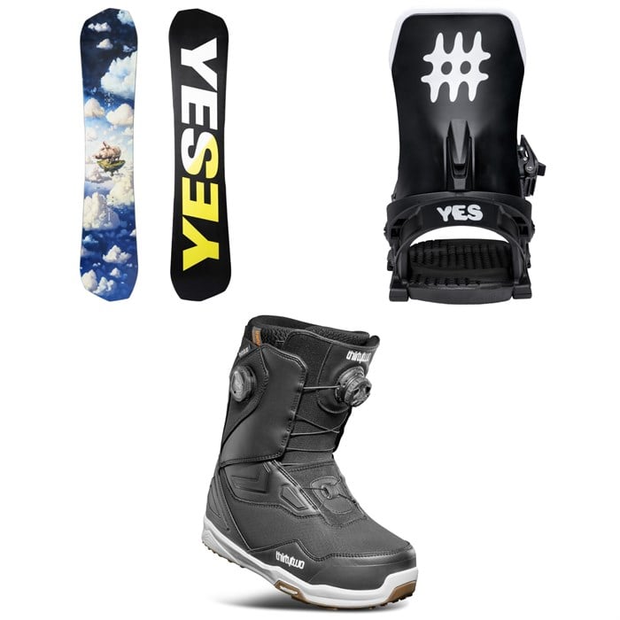 Yes. - Yes. Greats Snowboard + Select Snowboard Bindings + thirtytwo TM-2 Double Boa Snowboard Boots 2026