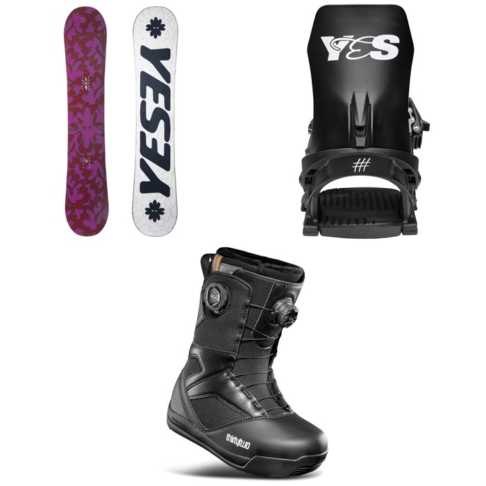 Yes. - Yes. Frenzy Snowboard + Rebel Snowboard Bindings + thirtytwo STW Double Boa Snowboard Boots - Women's 2026