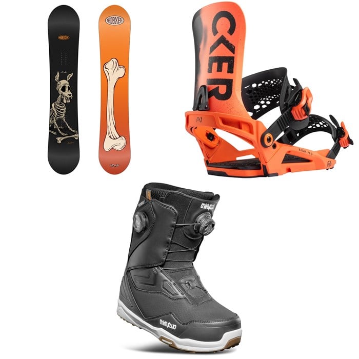 Nidecker - Nidecker Sensor Mons Snowboard + Kaon-Pro Snowboard Bindings + thirtytwo TM-2 Double Boa Snowboard Boots 2026