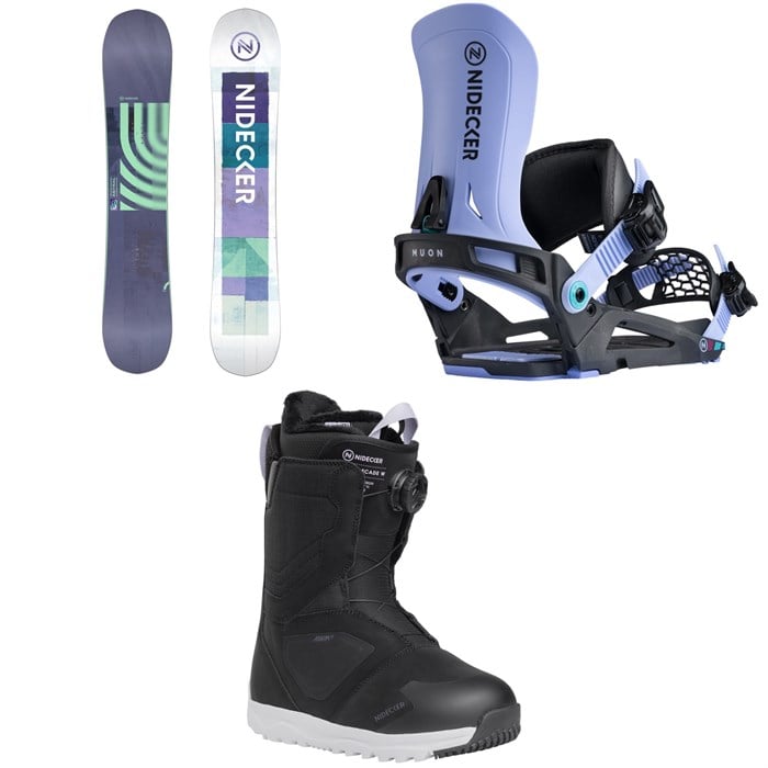 Nidecker - Astral Snowboard + Muon Snowboard Bindings + Cascade Snowboard Boots - Women's 2026
