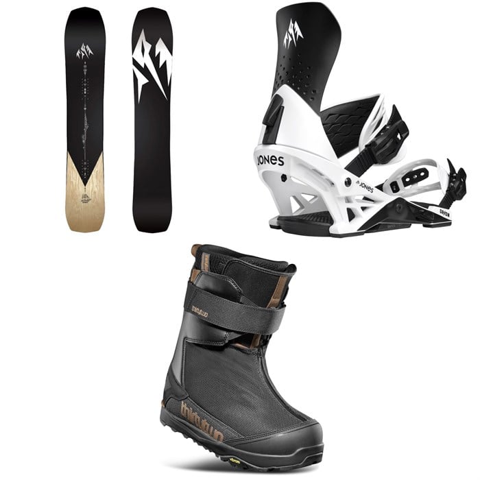 Jones - Jones Flagship Pro Snowboard + Orion Snowboard Bindings + thirtytwo TM-2 Jones Snowboard Boots 2026