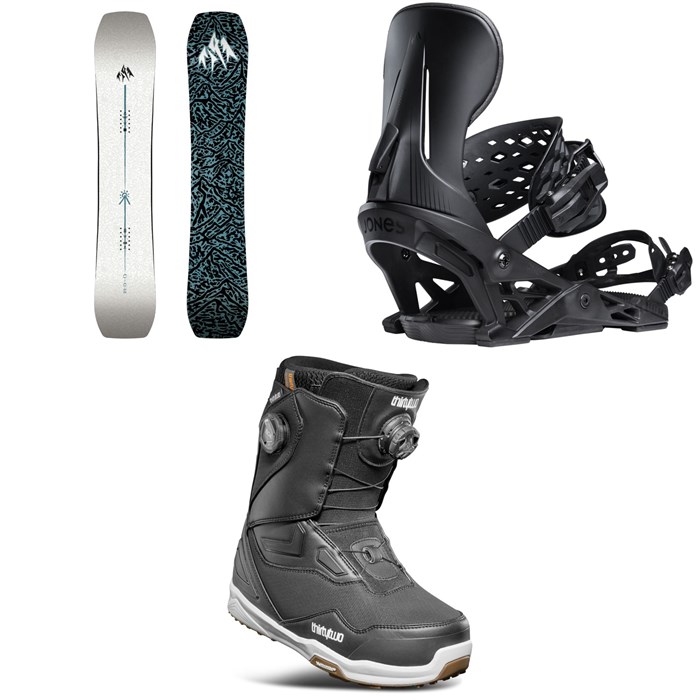 Jones - Jones Aviator 2.0 Snowboard + Mercury Snowboard Bindings + thirtytwo TM-2 Double Boa Snowboard Boots 2026