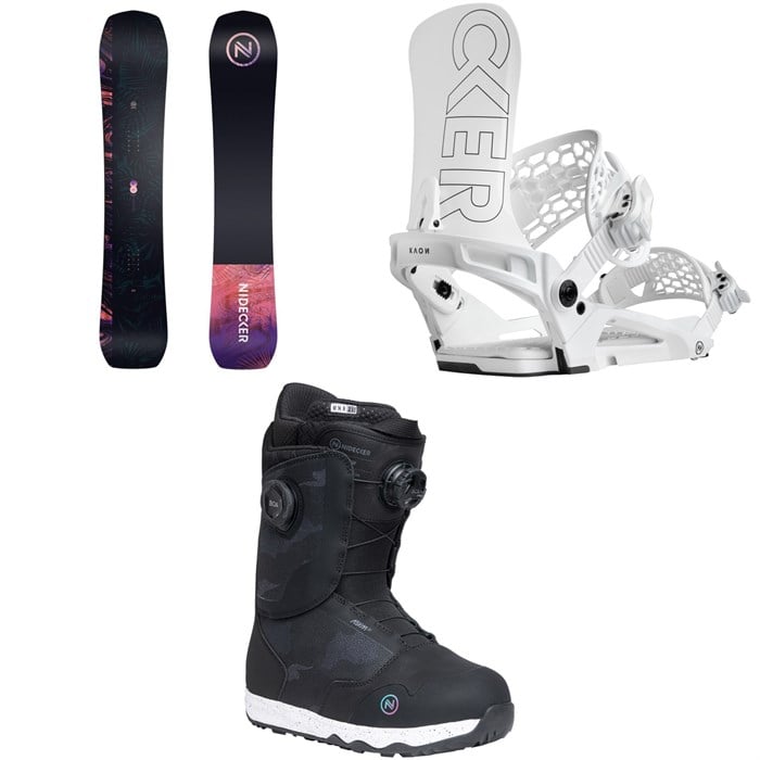 Nidecker - Nidecker Venus Plus Snowboard + Kaon Snowboard Bindings + Rift Snowboard Boots - Women's 2026