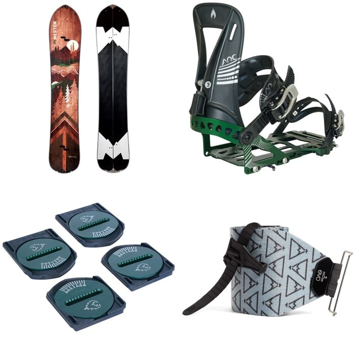 Weston - Weston Backwoods Splitboard + Spark R&D Arc ST Splitboard Bindings + Spark Pucks + evo x Pomoca Pro Glide Splitboard Skins 2026