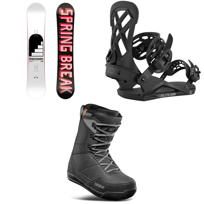 CAPiTA - CAPiTA Spring Break Stairmaster Snowboard + Union Flite Pro Snowboard Bindings + thirtytwo Shifty Snowboard Boots 2026