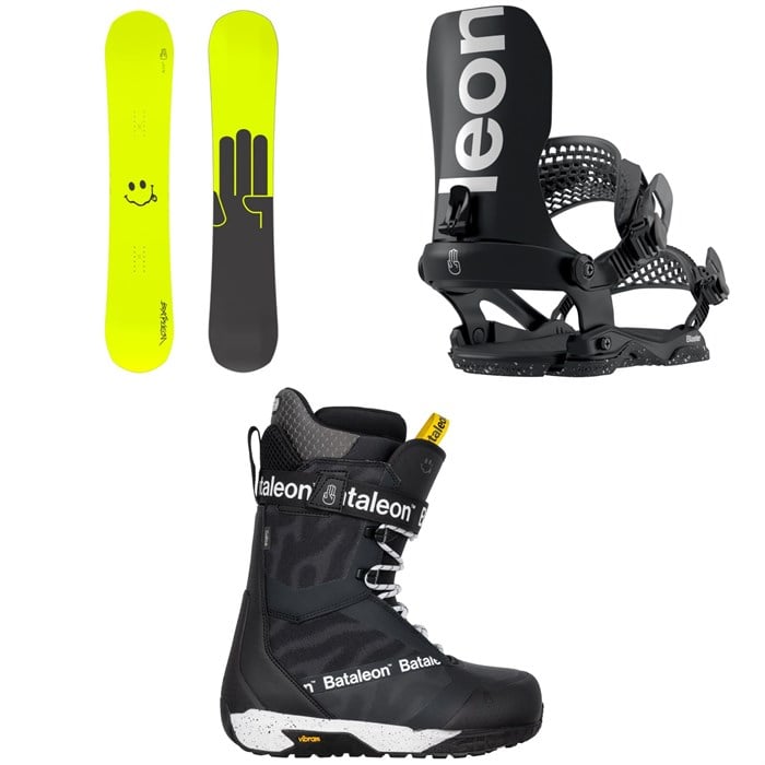 Bataleon - Bataleon Evil Twin 20Y Snowboard + Blaster AW Snowboard Bindings + Salsa Lace Snowboard Boots 2026