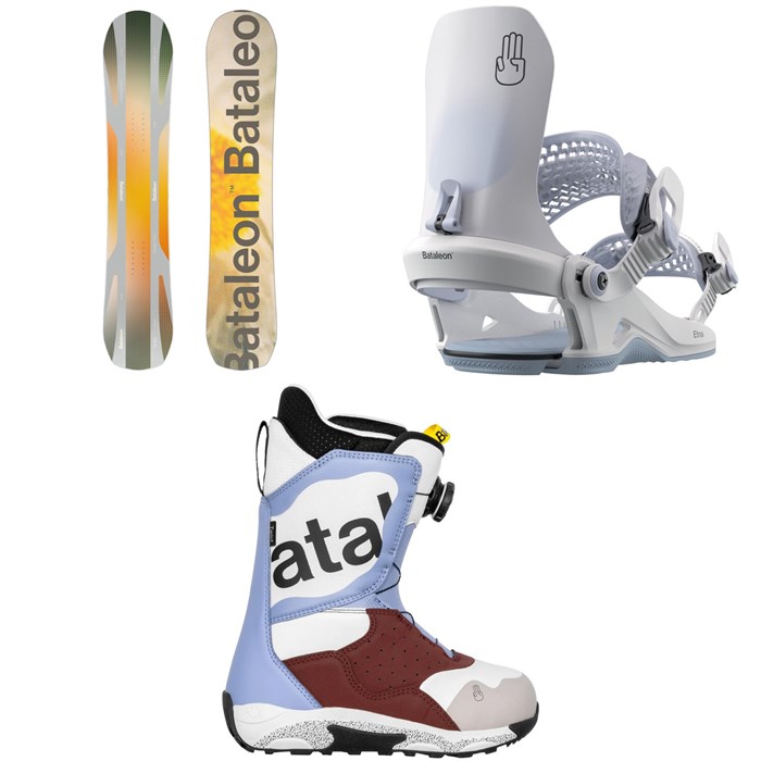Bataleon - Push Up Snowboard + Etna HW Snowboard Bindings + Twist Boa Snowboard Boots - Women's 2026