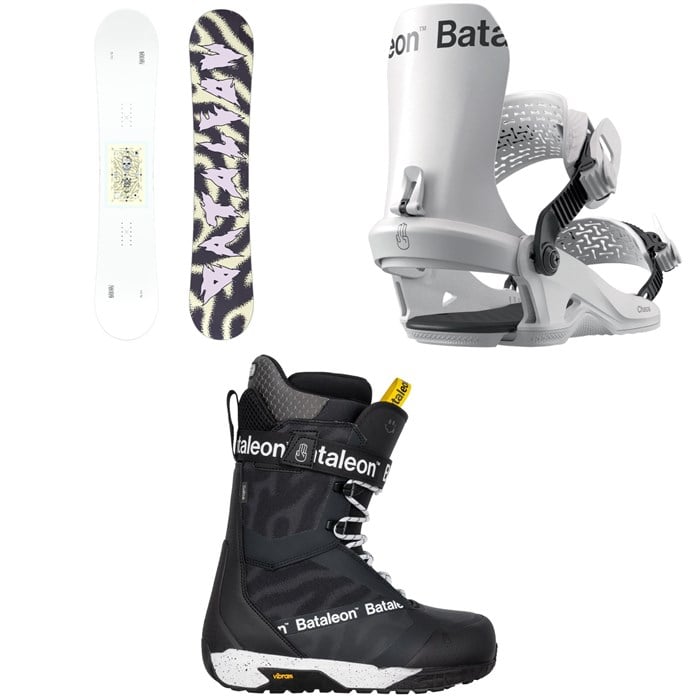 Bataleon - Disaster Snowboard + Chaos HW Snowboard Bindings + Salsa Lace Snowboard Boots 2026