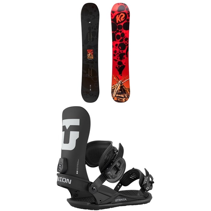 K2 - Embassy Snowboard + Union Strata Snowboard Bindings 2026