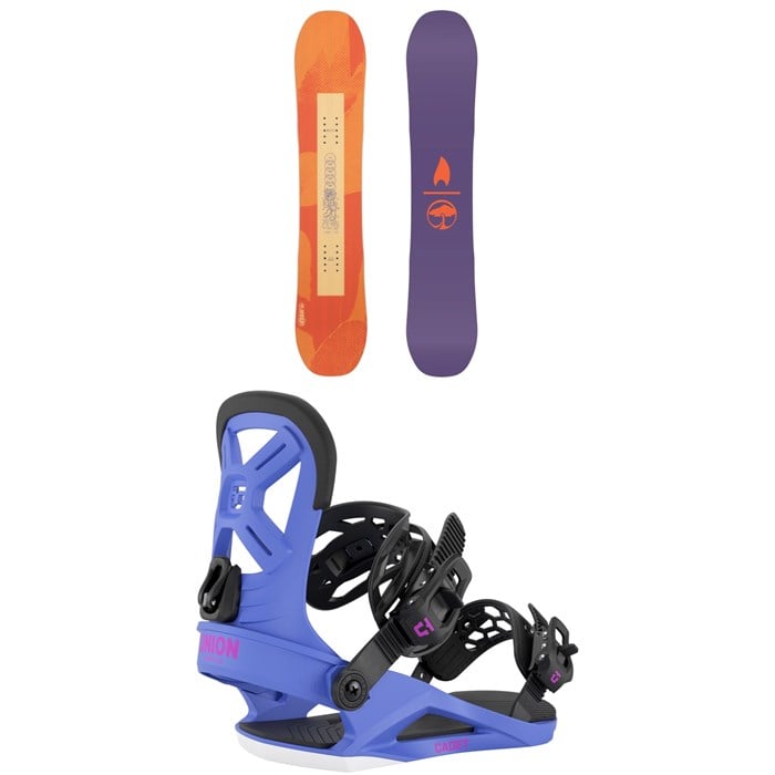 Arbor - Cavet Snowboard + Union Cadet Snowboard Bindings - Kids' 2026