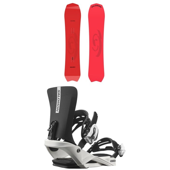 Salomon - Dancehaul Grom Snowboard + Rhythm Jr Snowboard Bindings - Kids' 2026
