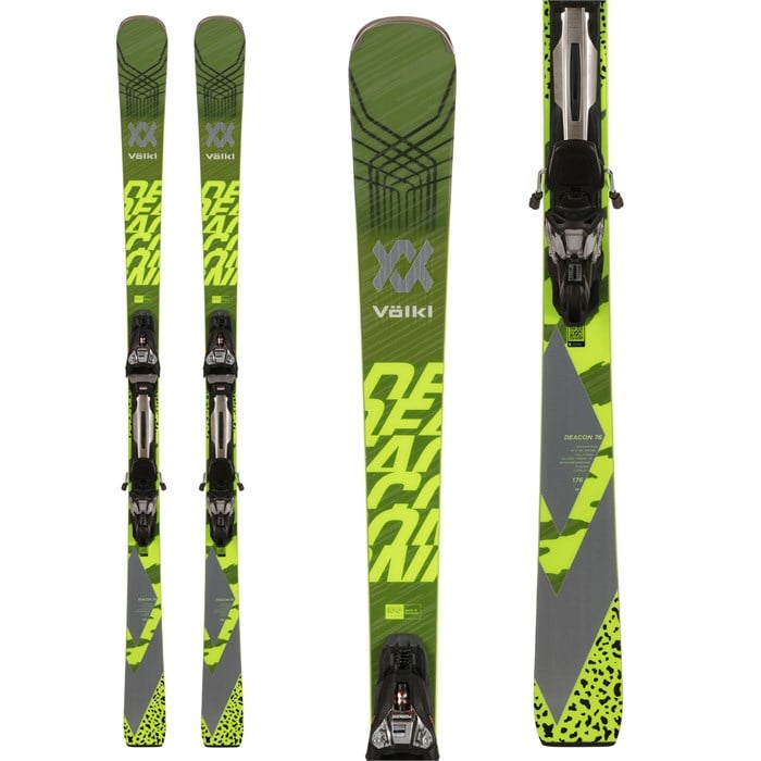 Völkl - Völkl Deacon 76 Skis + vMotion 10 GW Bindings 2024 - Used