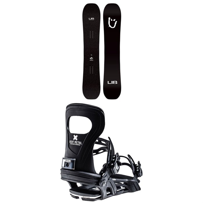 Lib Tech - dPr Snowboard + Bent Metal Bolt Snowboard Bindings 2026