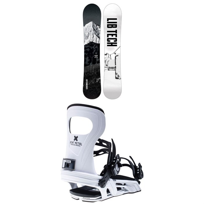 Lib Tech - Lib Tech Cold Brew C2 Snowboard + Bent Metal Bolt Snowboard Bindings 2026