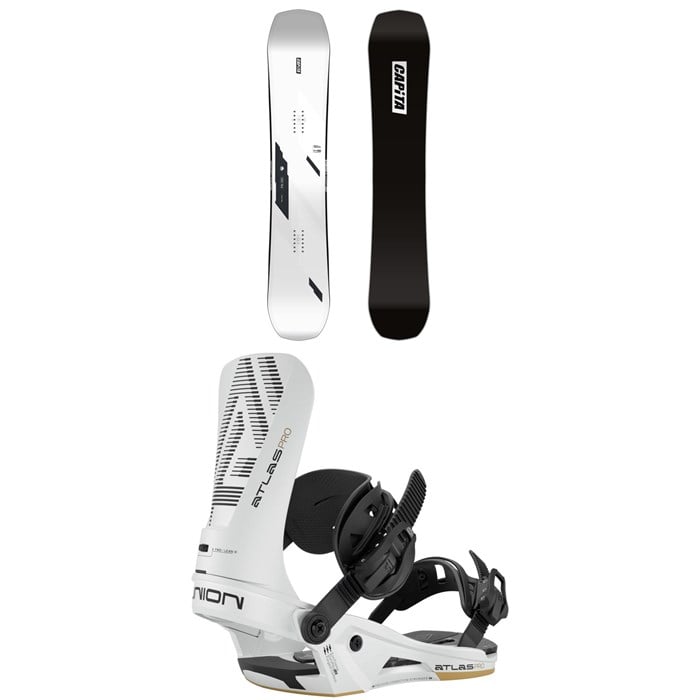 CAPiTA - CAPiTA Mega Death Snowboard + Union Atlas Pro Snowboard Bindings 2026