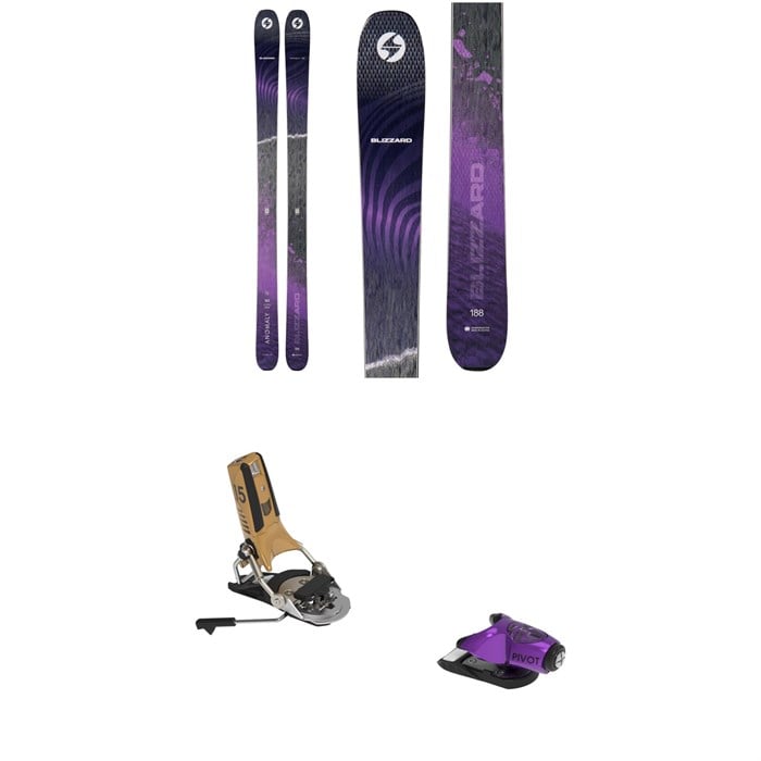 Blizzard - Anomaly 102 Skis + Look Pivot 2.0 15 GW Ski Bindings 2026