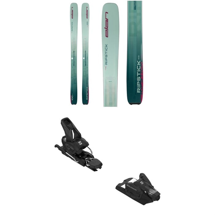 Elan - Elan Ripstick 100 Skis - Women's + Salomon Strive 12 GW Ski Bindings 2026