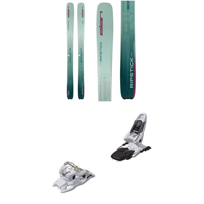 Elan - Elan Ripstick 100 Skis - Women's + Marker Squire 11 Ski Bindings 2026