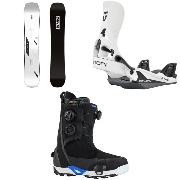 CAPiTA - CAPiTA Mega Death Snowboard + Union Atlas Step On Snowboard Bindings + Burton Waverange Step On X Pro Snowboard Boots 2026