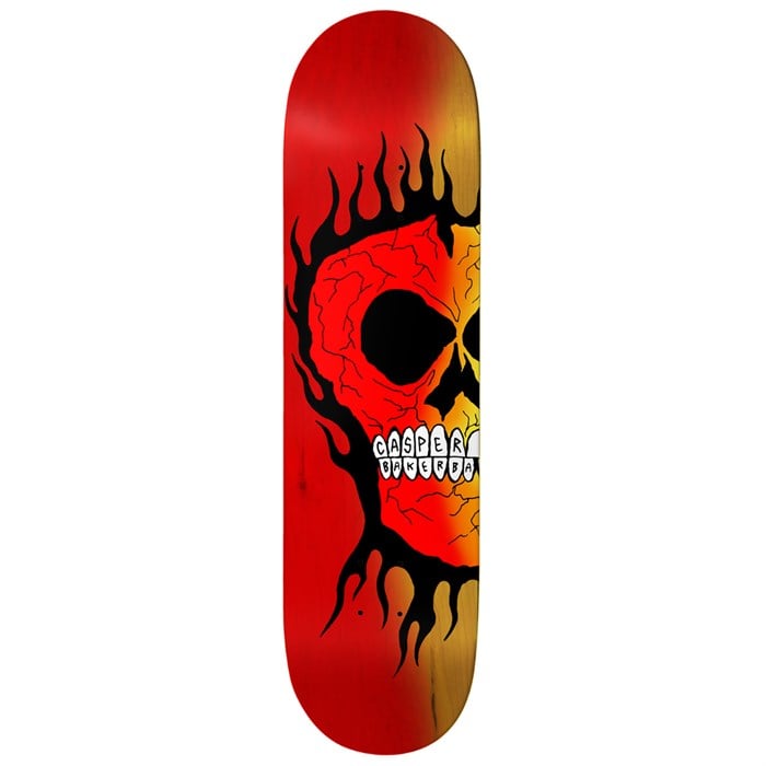 Baker - Baker Casper Rasta Skull 8.5 Skateboard Deck