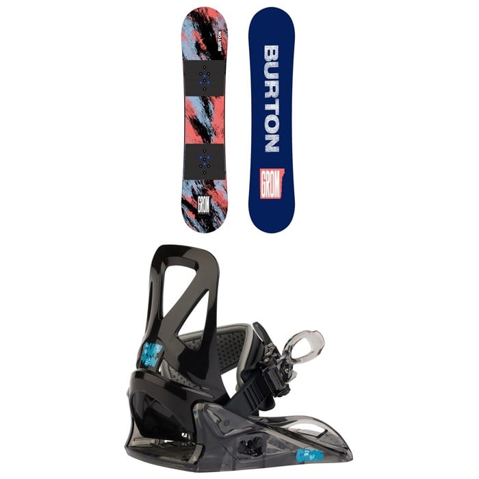 Burton - Grom Camber Snowboard + Grom Snowboard Bindings - Kids' 2026