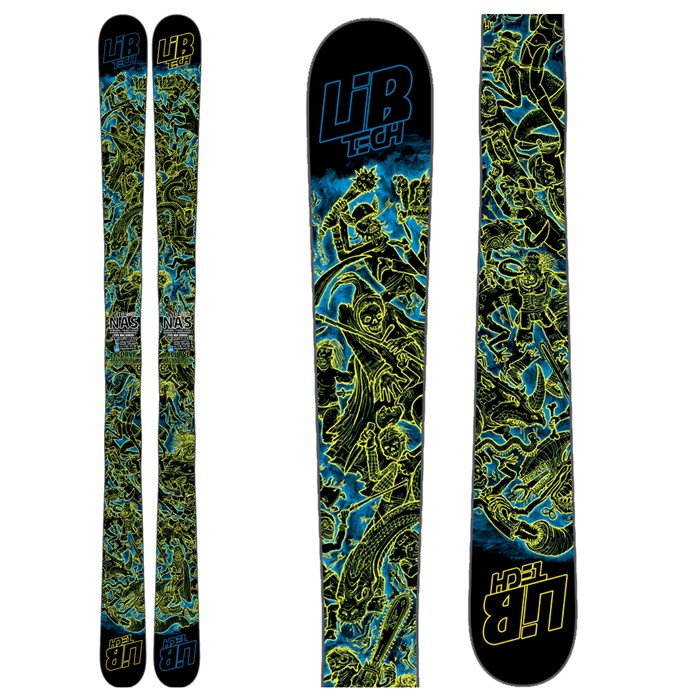 Lib Tech - Lib Tech NAS Jib Recurve Skis 2010