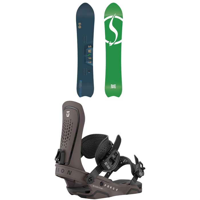 Never Summer - Never Summer Swift Snowboard + Union Force Snowboard Bindings 2026
