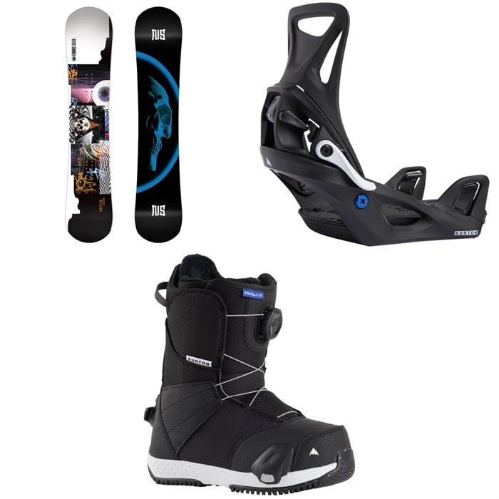 Never Summer - Never Summer Proto Wilder Snowboard + Burton Step On Snowboard Bindings + Smalls Step On Snowboard Boots - Kids' 2026