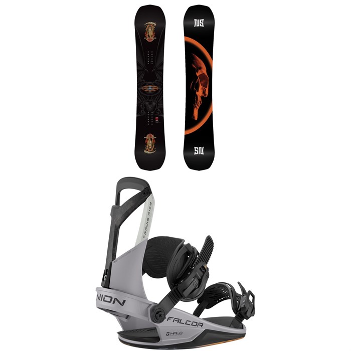 Never Summer - Never Summer Easy Rider Snowboard + Union Falcor Snowboard Bindings 2026