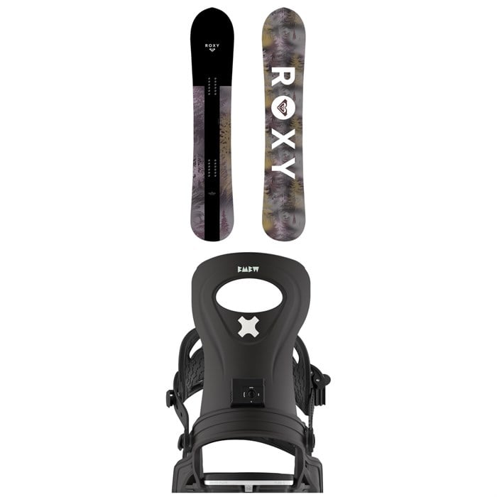 Roxy - Smoothie C2 Snowboard + Bent Metal Metta Snowboard Bindings - Women's 2026