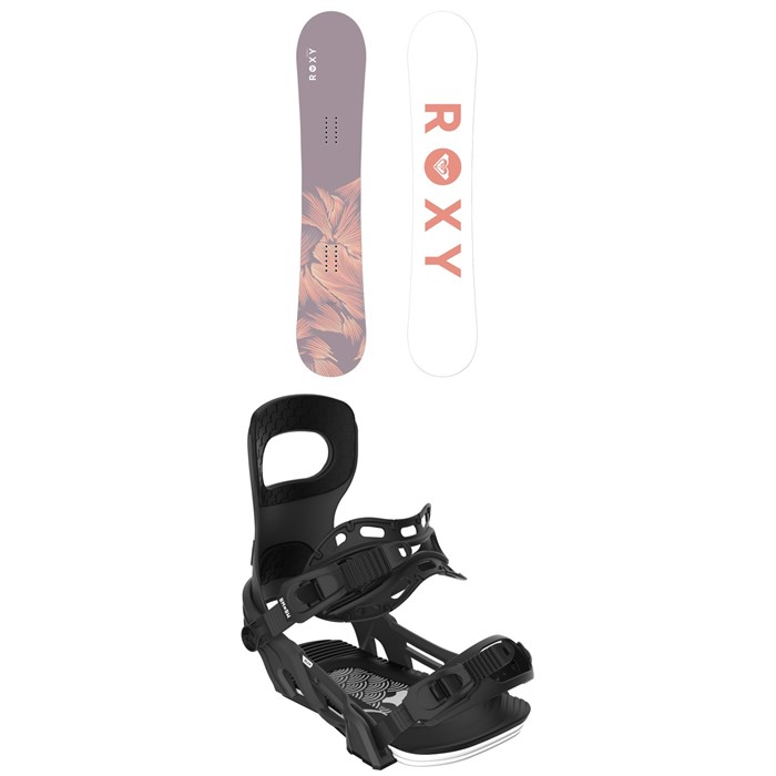 Roxy - Roxy Raina C2 Snowboard + Bent Metal Beam Snowboard Bindings - Women's 2026