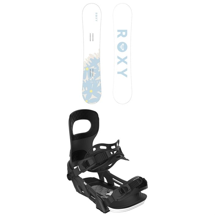 Roxy - Roxy Dawn Snowboard + Bent Metal Beam Snowboard Bindings - Women's 2026