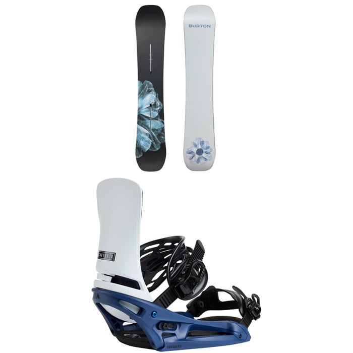 Burton - Burton Process Flying V Snowboard + Cartel X EST Snowboard Bindings 2026