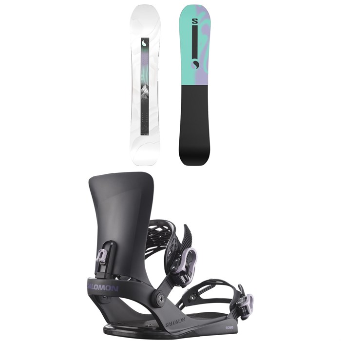 Salomon - Salomon Bliss X Snowboard + EDB X Snowboard Bindings - Women's 2026
