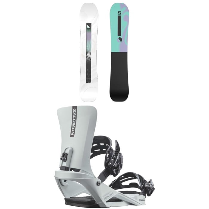 Salomon - Salomon Bliss X Snowboard + Rhythm Snowboard Bindings - Women's 2026