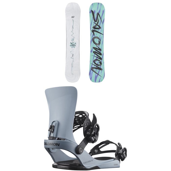 Salomon - Salomon Oh Yeah Snowboard + EDB X Snowboard Bindings - Women's 2026