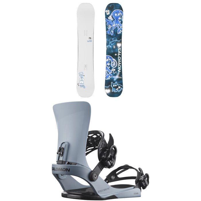Salomon - Salomon Abstract Snowboard + EDB X Snowboard Bindings 2026