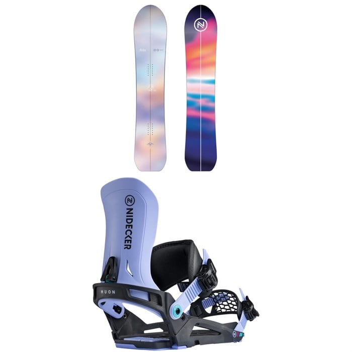 Nidecker - Nidecker Mellow Snowboard + Muon Snowboard Bindings 2026