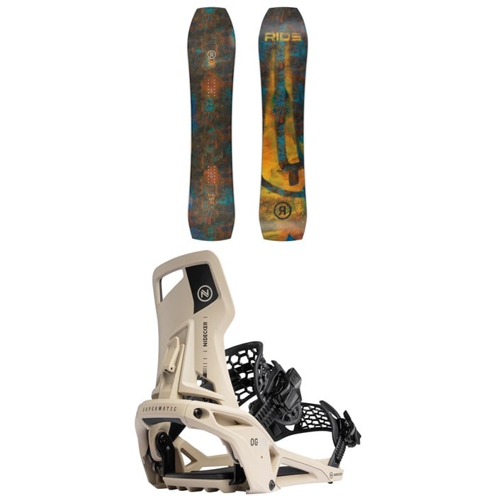 Ride - Ride Warpig Snowboard + Nidecker OG Supermatic Snowboard Bindings 2026