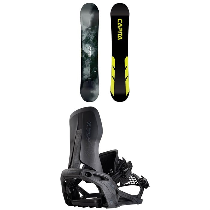 CAPiTA - CAPiTA Mega Mercury Snowboard + Nidecker Supermatic Carbon Snowboard Bindings 2026