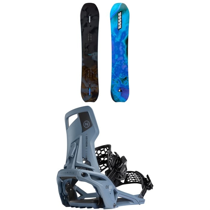 K2 - K2 Passport Snowboard + Nidecker OG Supermatic Snowboard Bindings 2026